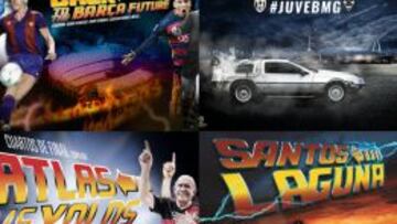 El fútbol también se suma a la fiebre de Volver Al Futuro