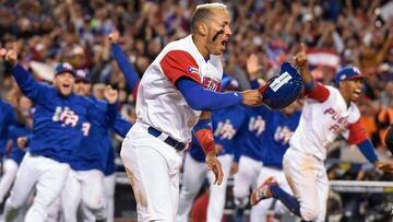 Carlos Correa ha sido uno de los mejores exponentes de la pasión con la que juega Puerto Rico en este Clásico Mundial del béisbol.