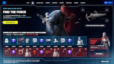 Fortnite x Star Wars: Anakin Skywalker, Padmé Amidala, and Darth Maul arrive as new outfits
