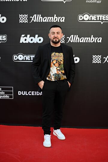 La alfombra roja de los premios Ídolo