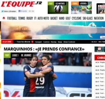 Portadas de la prensa extranjera