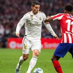 Atlético de Madrid intentaría fichar a James en verano