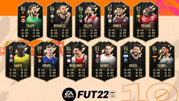 TOTW 10 de FUT FIFA 22 con Messi, Kroos y Felipe, ya disponible
