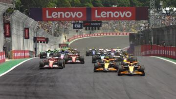 Salida del esprint de Brasil 2024.