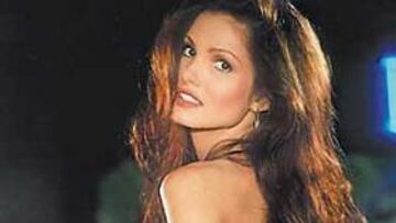 La playmate Alicia Rickter.