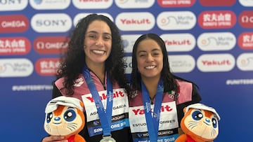 Día completo para México; suman dos medallas en Mundial de Deportes Acuáticos