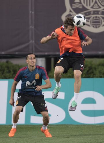 Monreal y Lucas Vázquez.