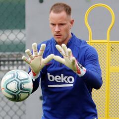 Alba no se entrena; Arthur y Fati, novedades en la sesión