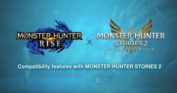 Monster Hunter Rise y Monster Hunter Stories 2 compartirán funciones entre sí.