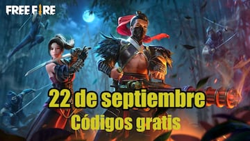 Códigos Free Fire de hoy 22 de septiembre de 2021; todas las recompensas gratis