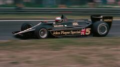 The Belgian Grand Prix; Zolder, May 21, 1978. Mario Andretti on his way to a win in the Lotus 79, taking another step toward his World Championship. (Photo by Klemantaski Collection/Getty Images)