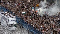 Real Madrid win LaLiga: celebration live from the Cibeles in the center of Madrid