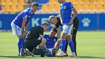 Oswaldo Alanís tiene amargo debut con el Real Oviedo