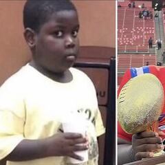 El ‘niño meme de Popeyes’ les pide un contrato para su carrera deportiva