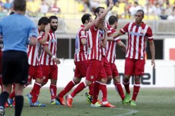 Secuencia del gol de David villa su primer gol con el Atlético de Madrid