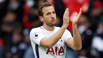 Harry Kane con el Tottenham. 