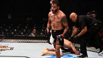El mexicano Marco Beltrán sale con victoria del UFC Fight Night