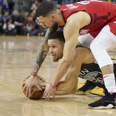 Los Rockets ganan sin Harden a unos Warriors muy desdibujados