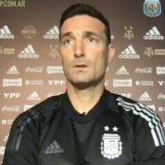 Scaloni asegura que la realidad de Colombia no se ajusta a su calidad