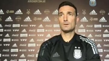 Scaloni asegura que la realidad de Colombia no se ajusta a su calidad