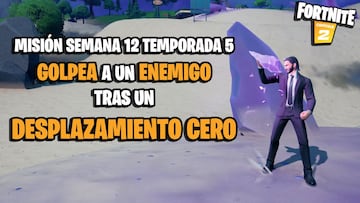 Cómo hacer un desplazamiento cero y golpear a un enemigo en 10 segundos en Fortnite