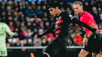 Vidal le pone una tarea a Osorio tras su primer golazo en Europa