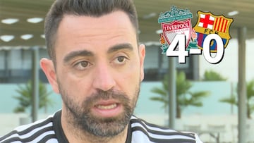 Xavi explica el porqué del fracaso del Barça en Anfield