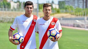 El Rayo presenta a Santi Comesaña y Ernesto Galán