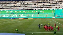 Bolivia, segundo rival de Colombia en la Copa América, entrenó en Palmaseca previo a su debut ante Ecuador. Deportivo Cali tuvo que aplazar su juego de Liga BetPlay.