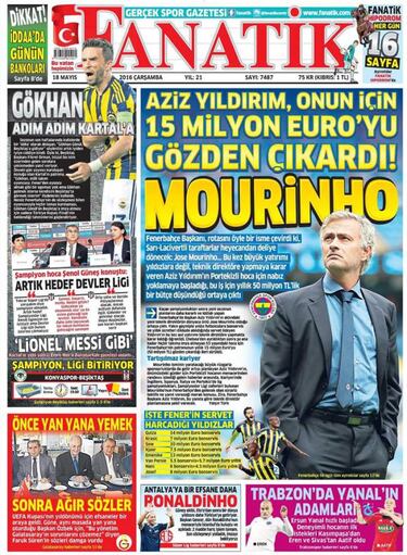 En Turquía enloquecen ante la posible llegada de Mourinho