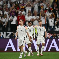 Florian Wirtz y Musiala se convierten en los más jóvenes en anotar para Alemania en una Eurocopa