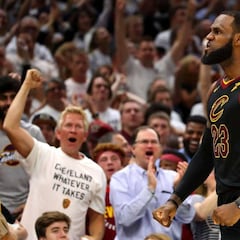Hasta que LeBron James quiera: 46 puntos, victoria y 'Game 7'