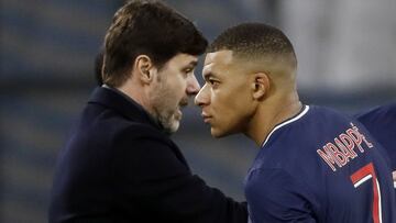 Pochettino y Mbapp&eacute;, entre el PSG... y el Real Madrid.