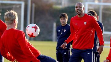 Geis, única novedad del Sevilla