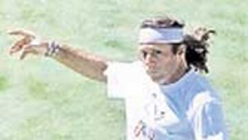 El zurdo Guillermo Vilas.