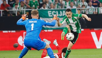 Fidalgo, ante el Braga.