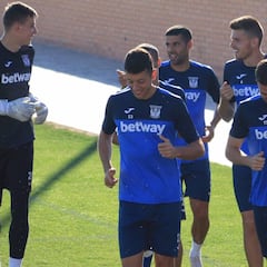 Siovas no entrena con el Leganés: baja sensible ante el Betis