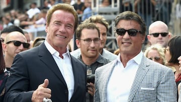 La malísima relación de Stallone y Schwarzenegger que se conoce dos décadas después