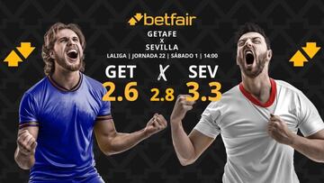 Getafe CF vs. Sevilla FC: horario, dónde ver, pronósticos y clasificación