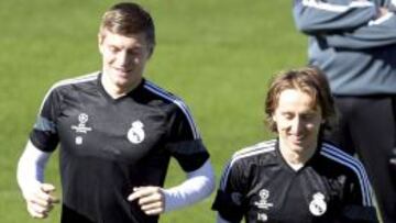 Toni Kroos y Modric jugarán juntos después de 134 días