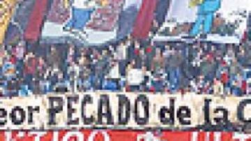 Afición del Atlético de Madrid.