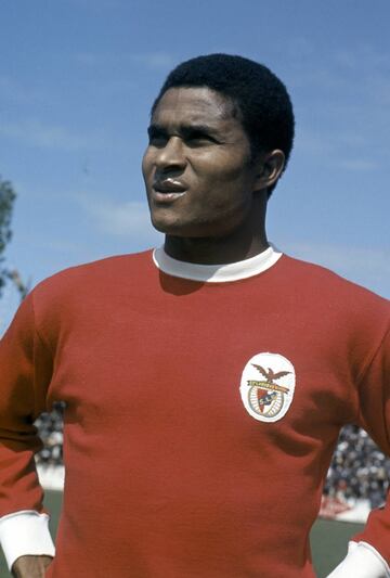 'La pantera negra' anotó 47 goles en 63 partidos. Jugó la Champions con el Benfica.