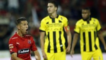 'Goma' Hernández abrió el marcador en el Atanasio.