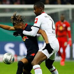 El Eintracht elimina al Leipzig en la Copa de Alemania