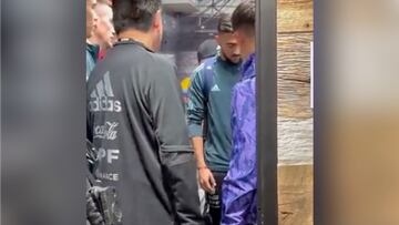 "No tenemos camisetas" Jugador de Jamaica se quedó sin intercambio de playeras con Argentina