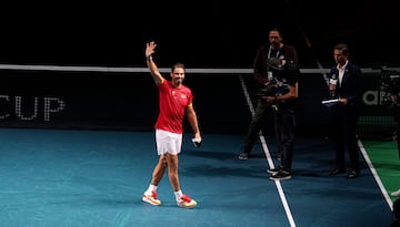 Rafa Nadal anunció que este sería su último año como tenista profesional en activo y cumplió. Su último partido lo jugó en Málaga, con la Selección Española en la Copa Davis. La temprana eliminación ante Holanda le llevó a despedirse sin un título en su último año profesional.
