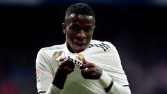 Vinicius sólo piensa en blanco