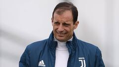 Massimiliano Allegri, entrenador de la Juventus.