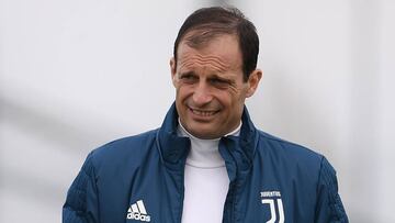 Massimiliano Allegri, entrenador de la Juventus.