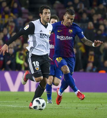 Parejo y Paulinho.